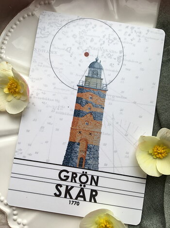 SMÖRGÅSBRICKA - GRÖNSKÄR