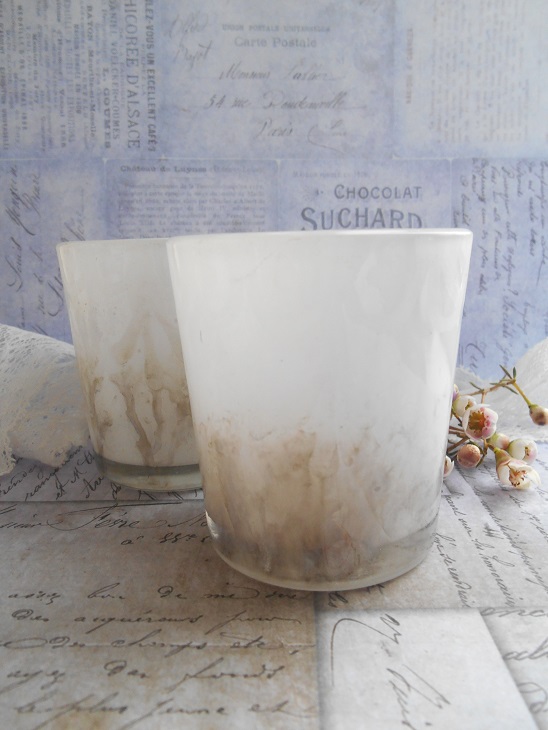 LITEN LJUSKOPP AV GLAS - 2