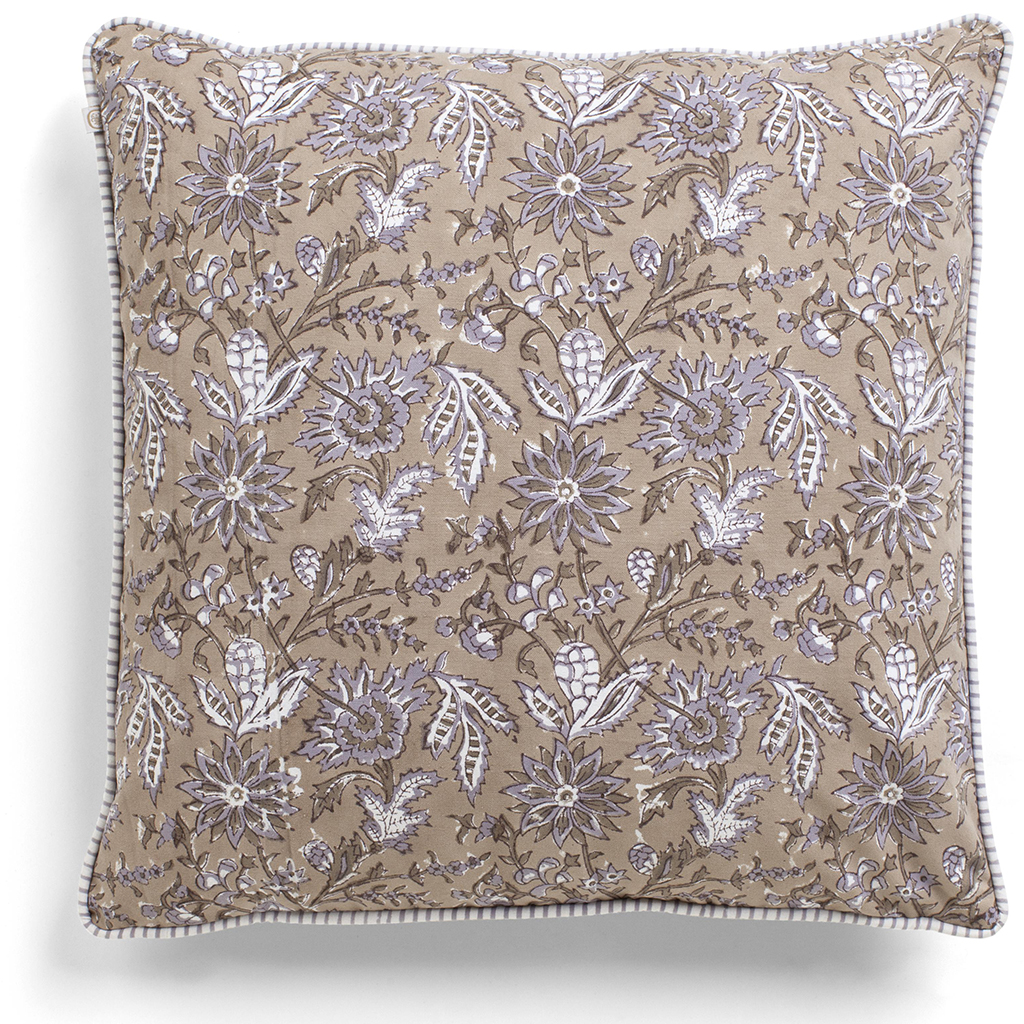 KUDDFODRAL INDIAN SUMMER BEIGE/LAVENDER