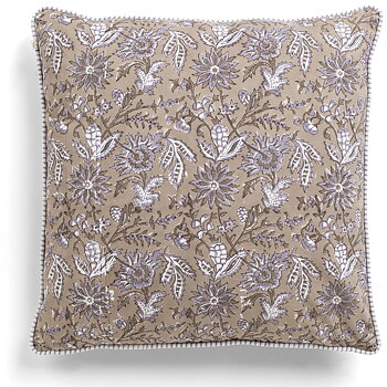KUDDFODRAL INDIAN SUMMER BEIGE/LAVENDER