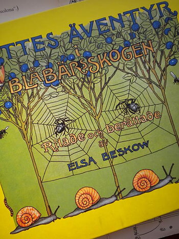 PUTTES ÄVENTYR I BLÅBÄRSSKOGEN - ELSA BESKOW