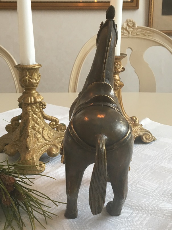 KINESISK HÄST AV BRONS - 4
