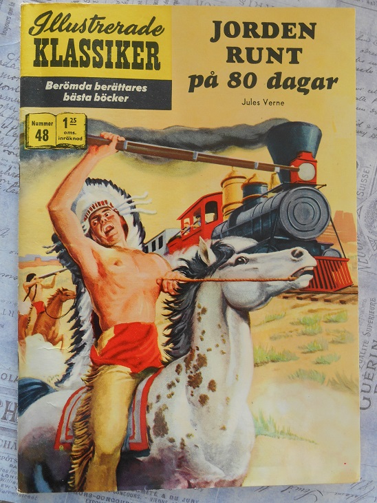 ILLUSTRERADE KLASSIKER - JORDEN RUNT PÅ 80 DAGAR