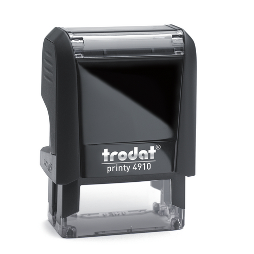 Trodat Printy 4910  Leimasinlaatankoko: 26mm x 9mm 