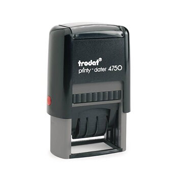 Trodat Printy-dater 4750  Leimasinlaatankoko: 41mm x 24mm 