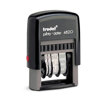 Trodat Printy-dater 4820  Numerokorkeus: 4mm