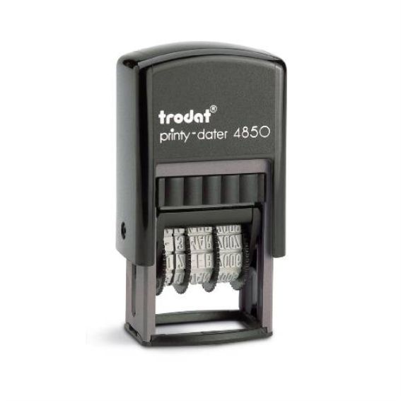 Trodat Printy-dater 4850  Stämpelyta: 25mm x 5mm 