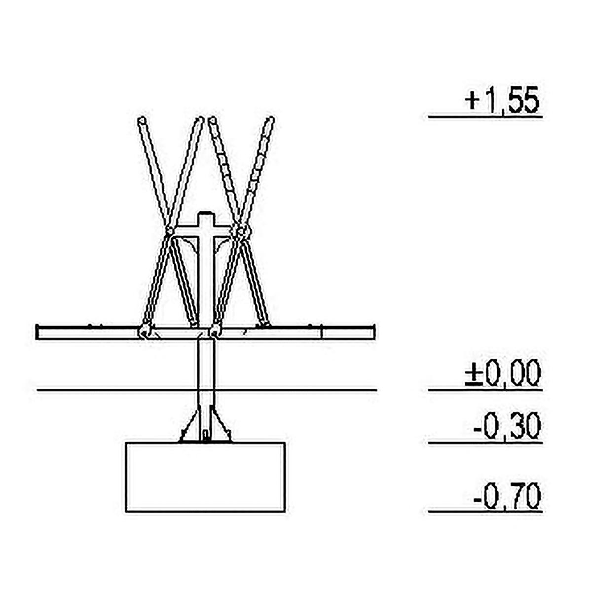Utomhus Crosstrainer för två - 3