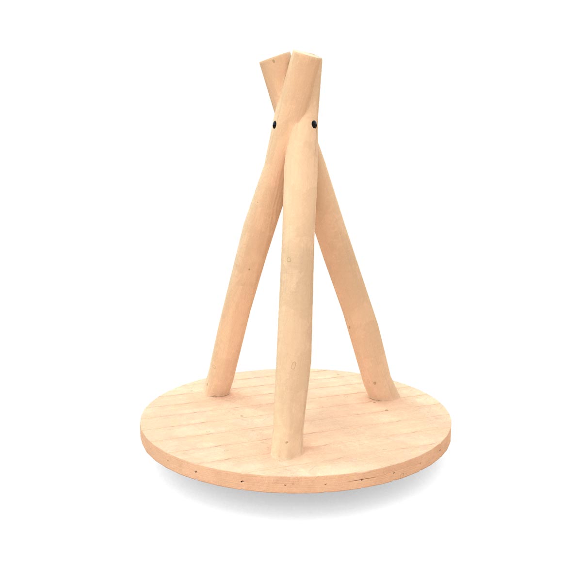 Snurrende pyramide