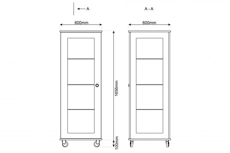 Glasmontre høj - 3