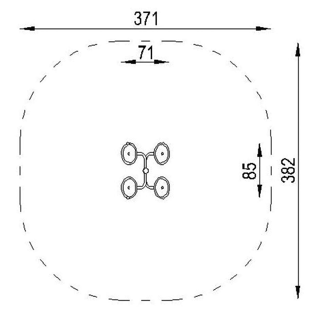 Utomhus Gymmaskin för Axelrotation\n - 2