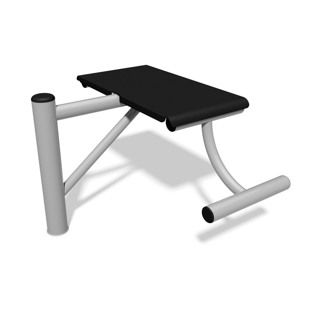 CrunchesUtomhus Gymmaskin för Situps\n