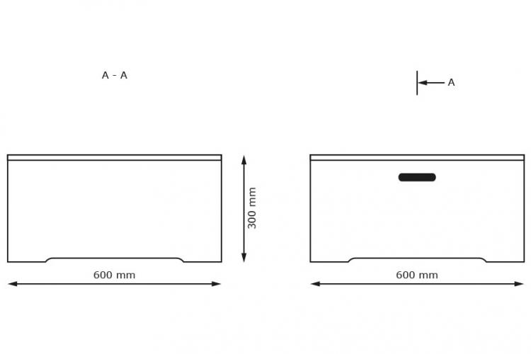 Firkant med laminat - 2