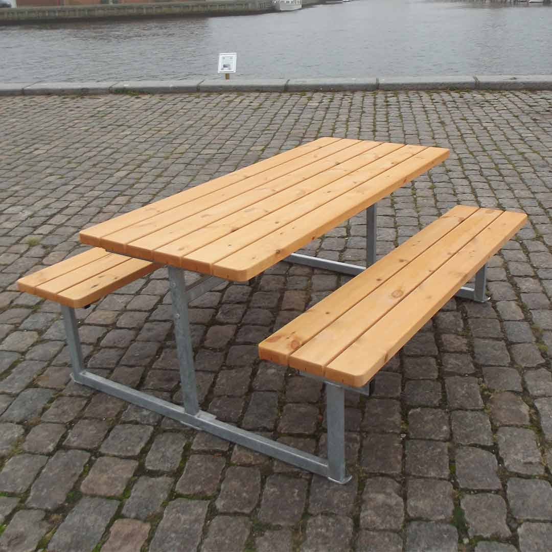 Bänkset utan rygg