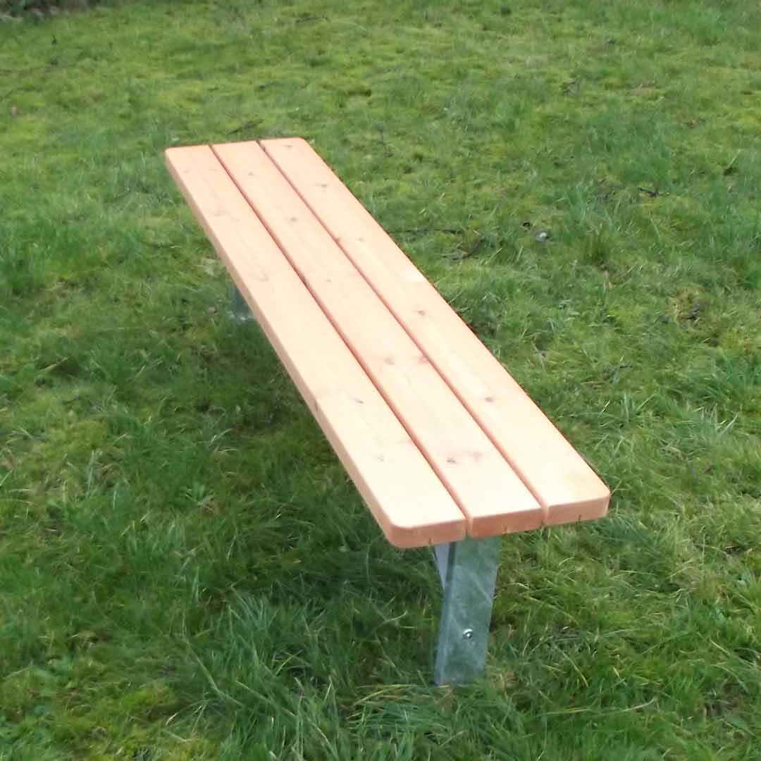Bänk utan rygg