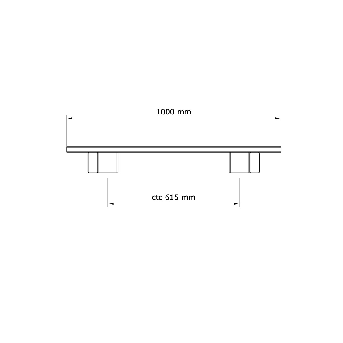 Platform 1x1 meter - 4