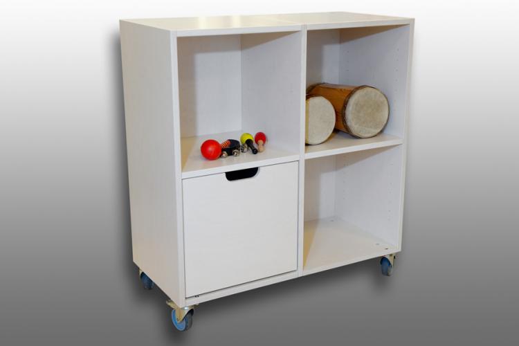 Mobil Kubus reol 4 rum