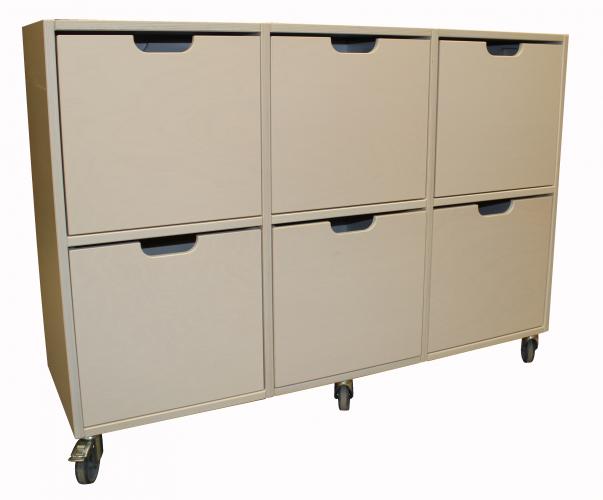 Mobil Kubus reol 6 rum - 6