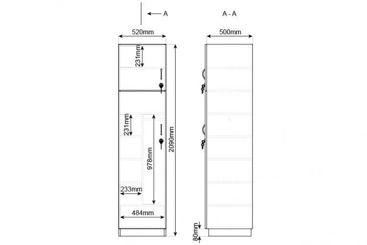 Højskab - 3