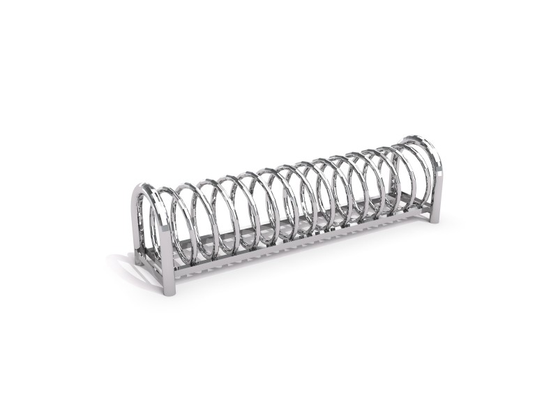 Rustfrit stål cykelstativ 12