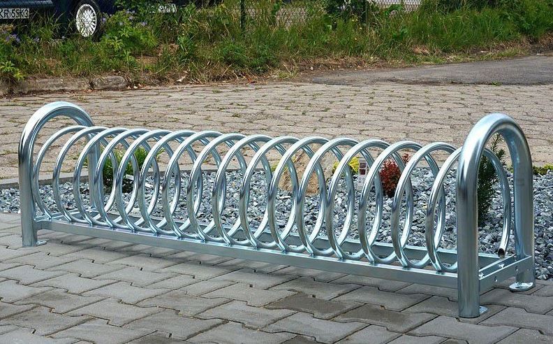 Rustfrit stål cykelstativ 12 - 2