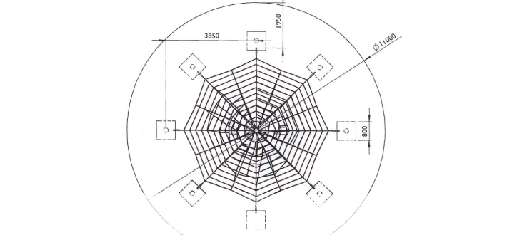 Klatring Pyramid 4,5 meter - 4