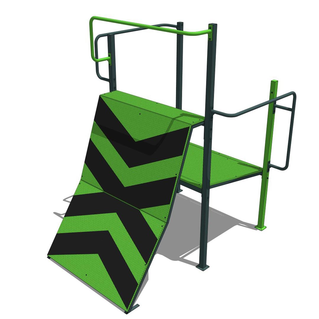 Parkour set Singleraid Ramp