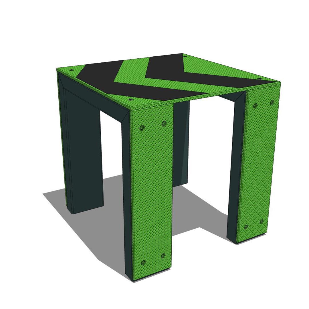 Wall Cube 1000x1000 Empty - 2