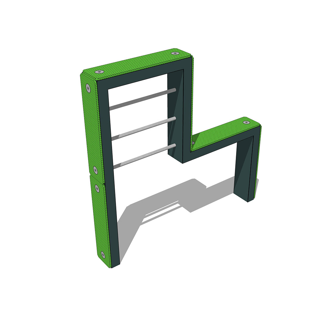Wall H Basic Triple Rack