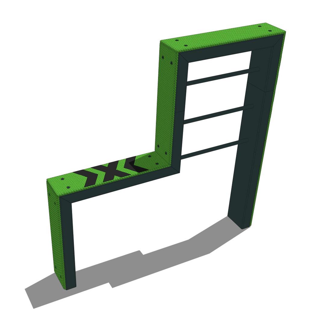 Wall H Basic Triple Rack - 2