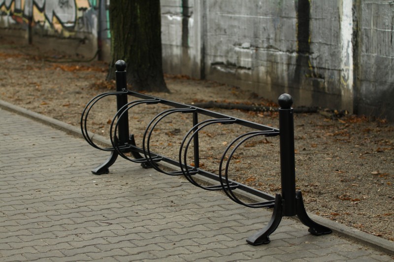 Støbejern cykelstativ - 2