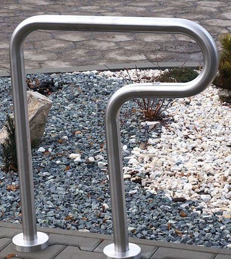 Rustfrit stål cykelstativ 02 - 2