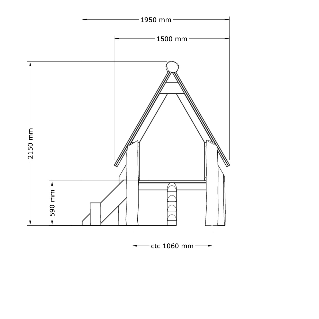 Stort jungelhus - 9