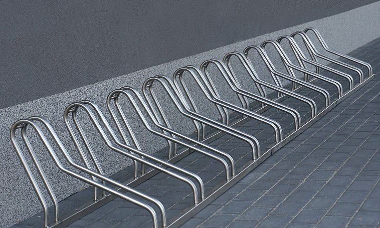 Rustfrit stål cykelstativ 21 - 2