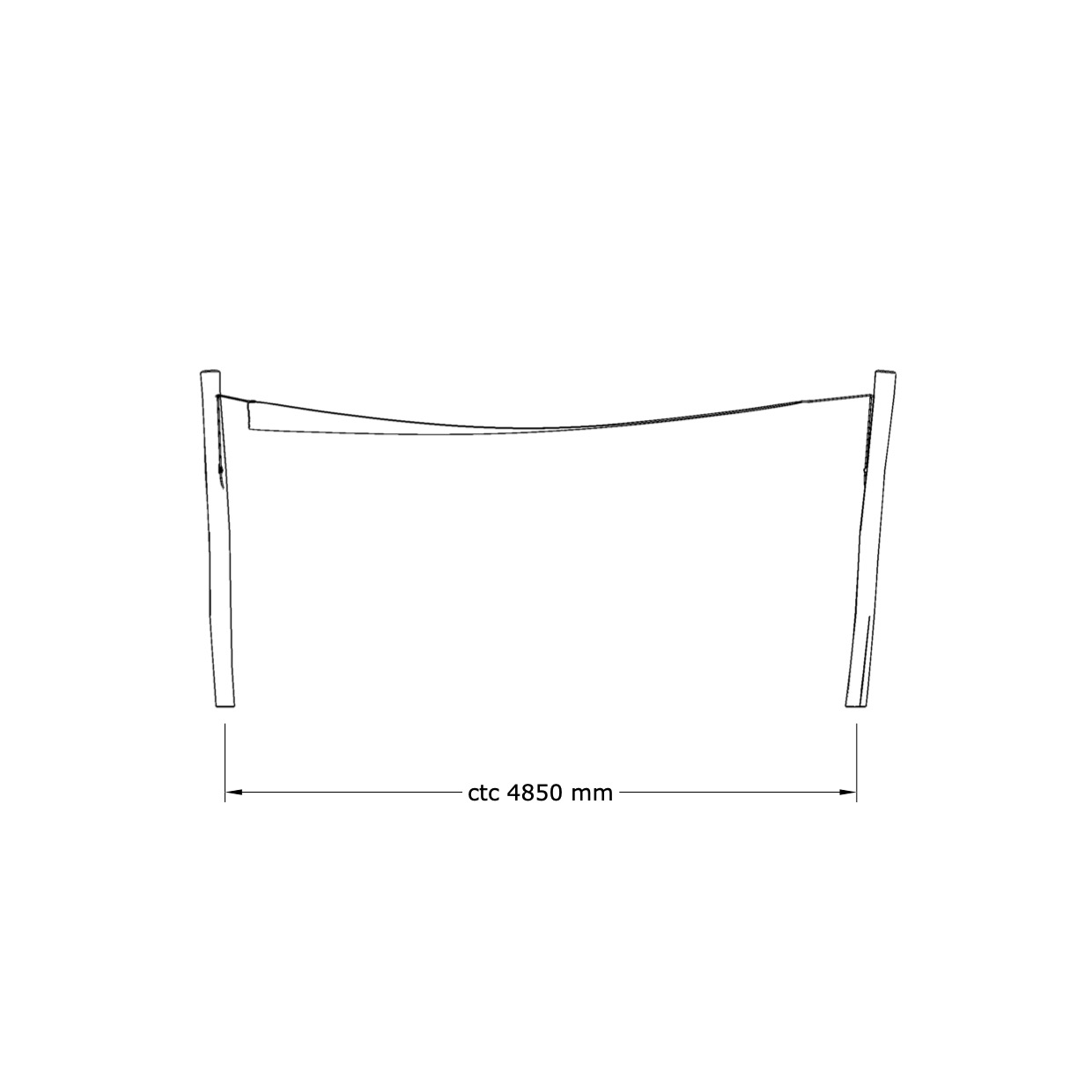Solseil - 5 x 5 x 5 m - 5