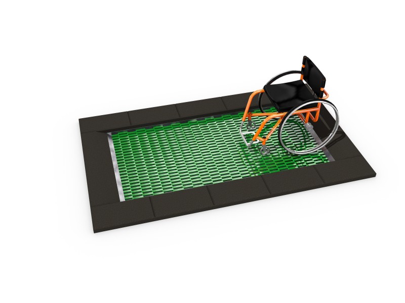 Trampolin ORTA-I 150 x 250