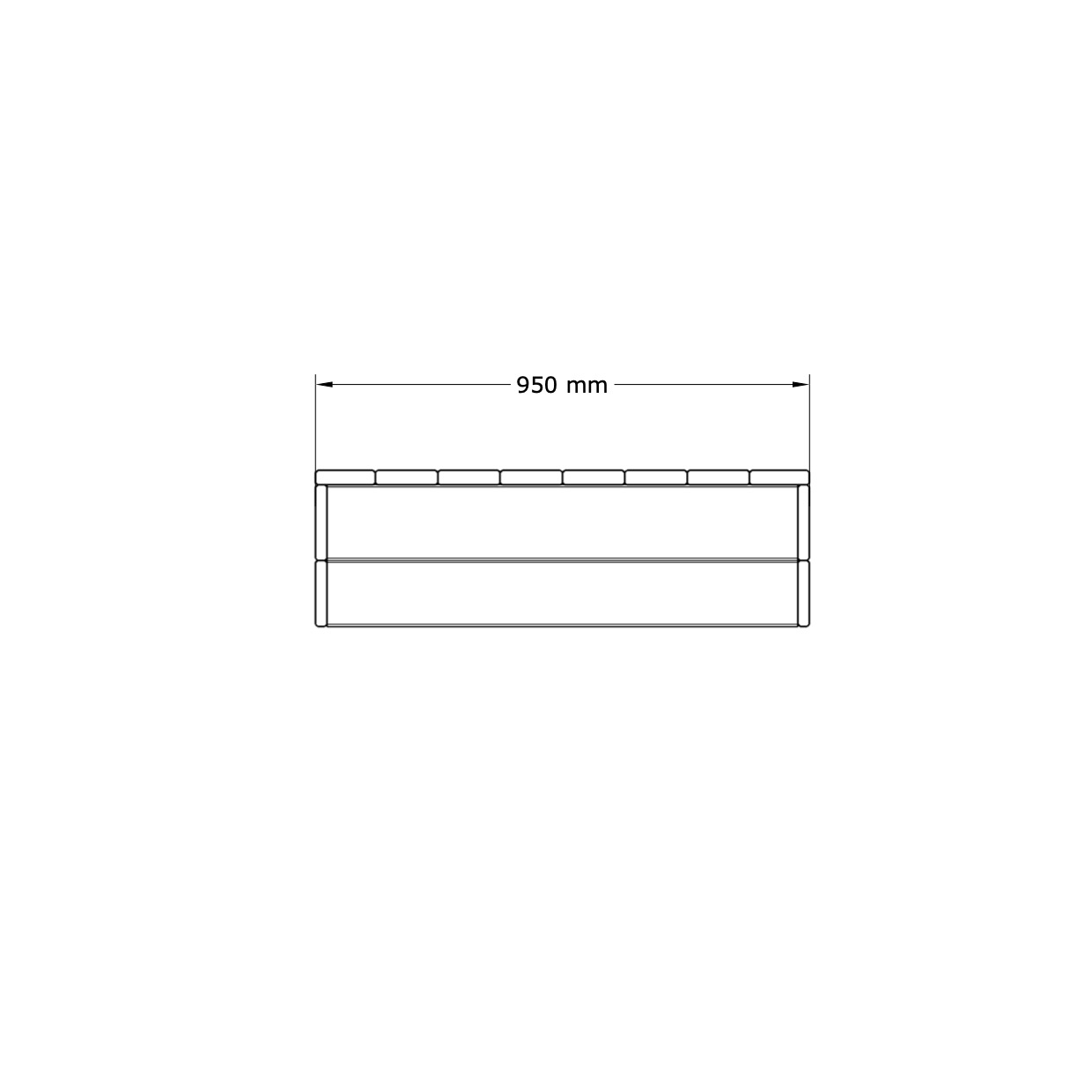Plattform 300 mm - 5