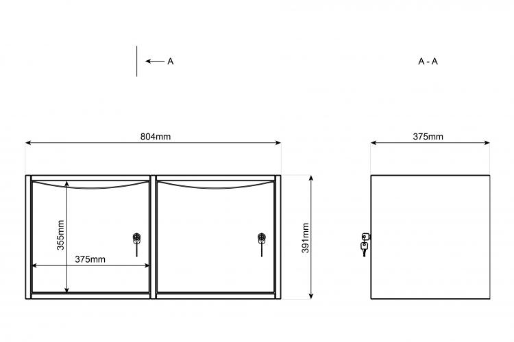 Line personaleskab 2Bx1H - 2