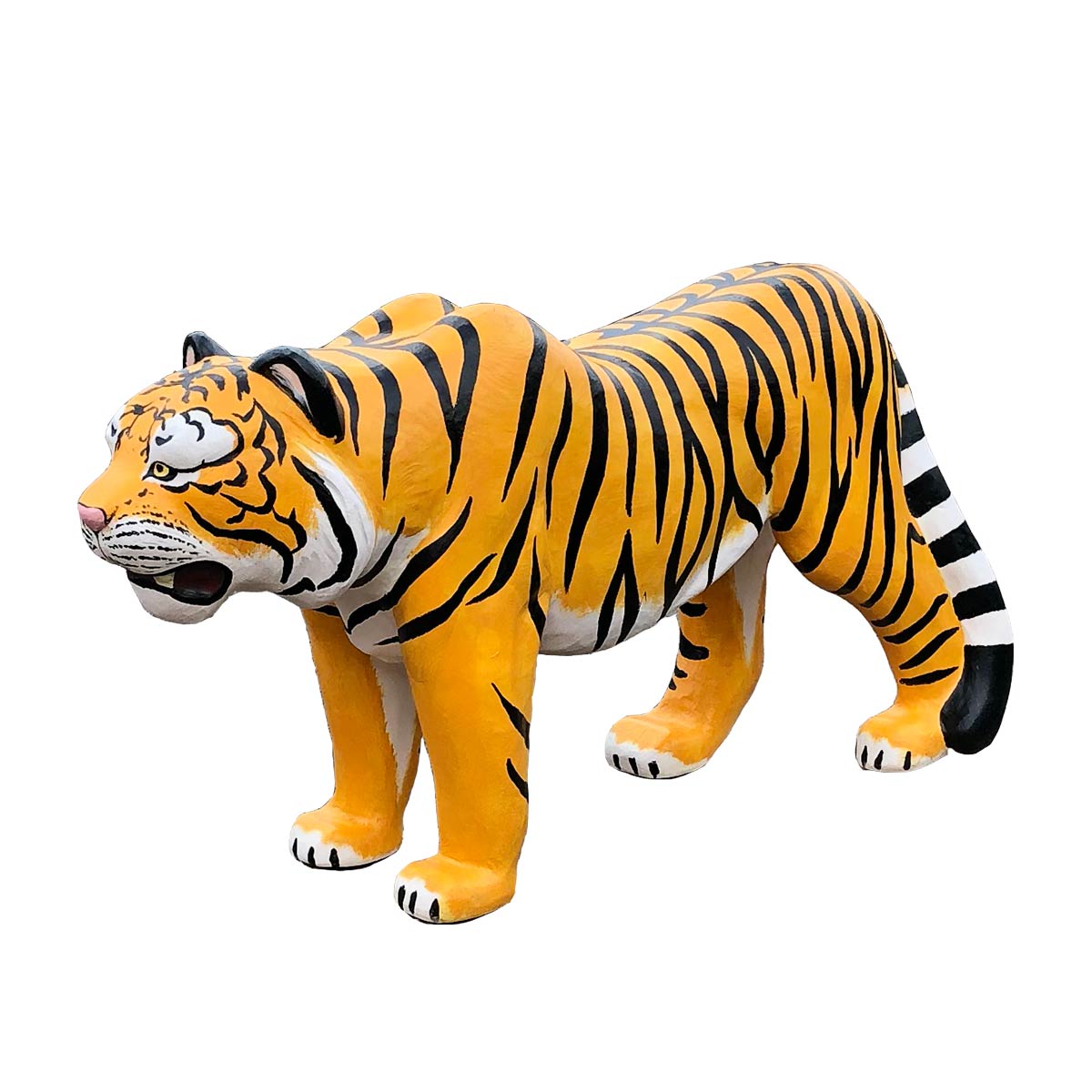 Træskulptur Tiger