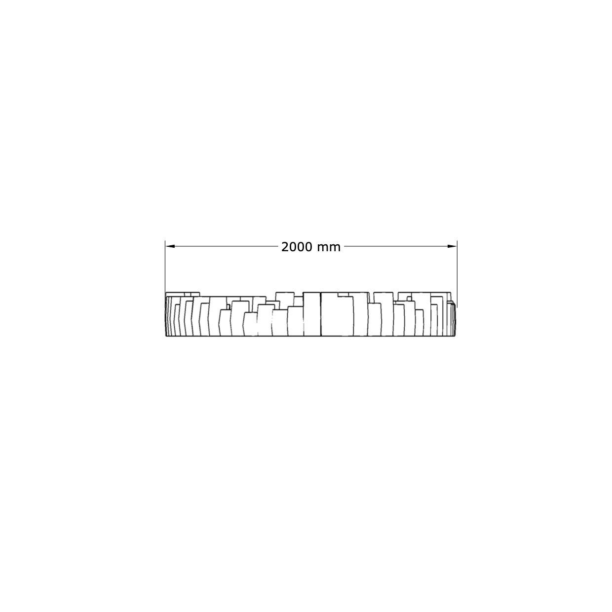 Sandkasse i Robinie Oval - 4