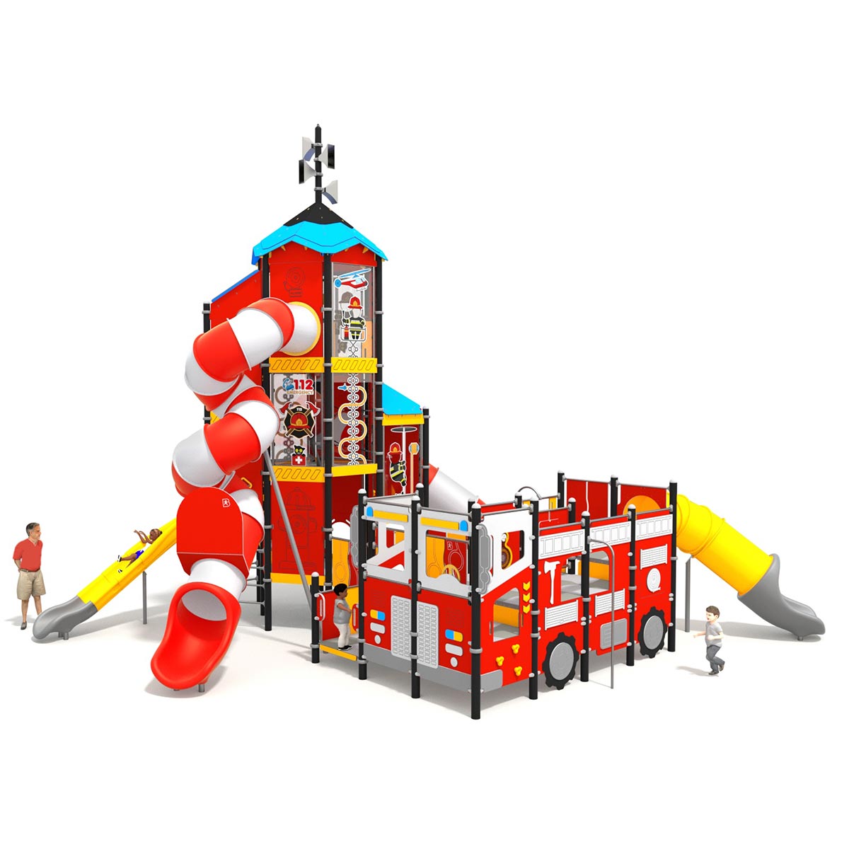 Active klätterställning brandstation