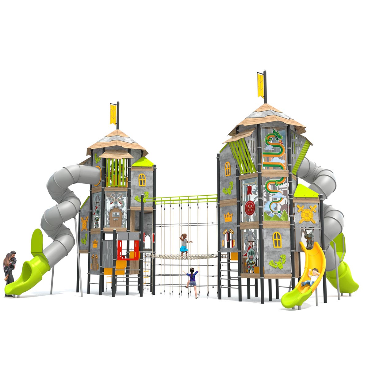 Active klätterställning Slott