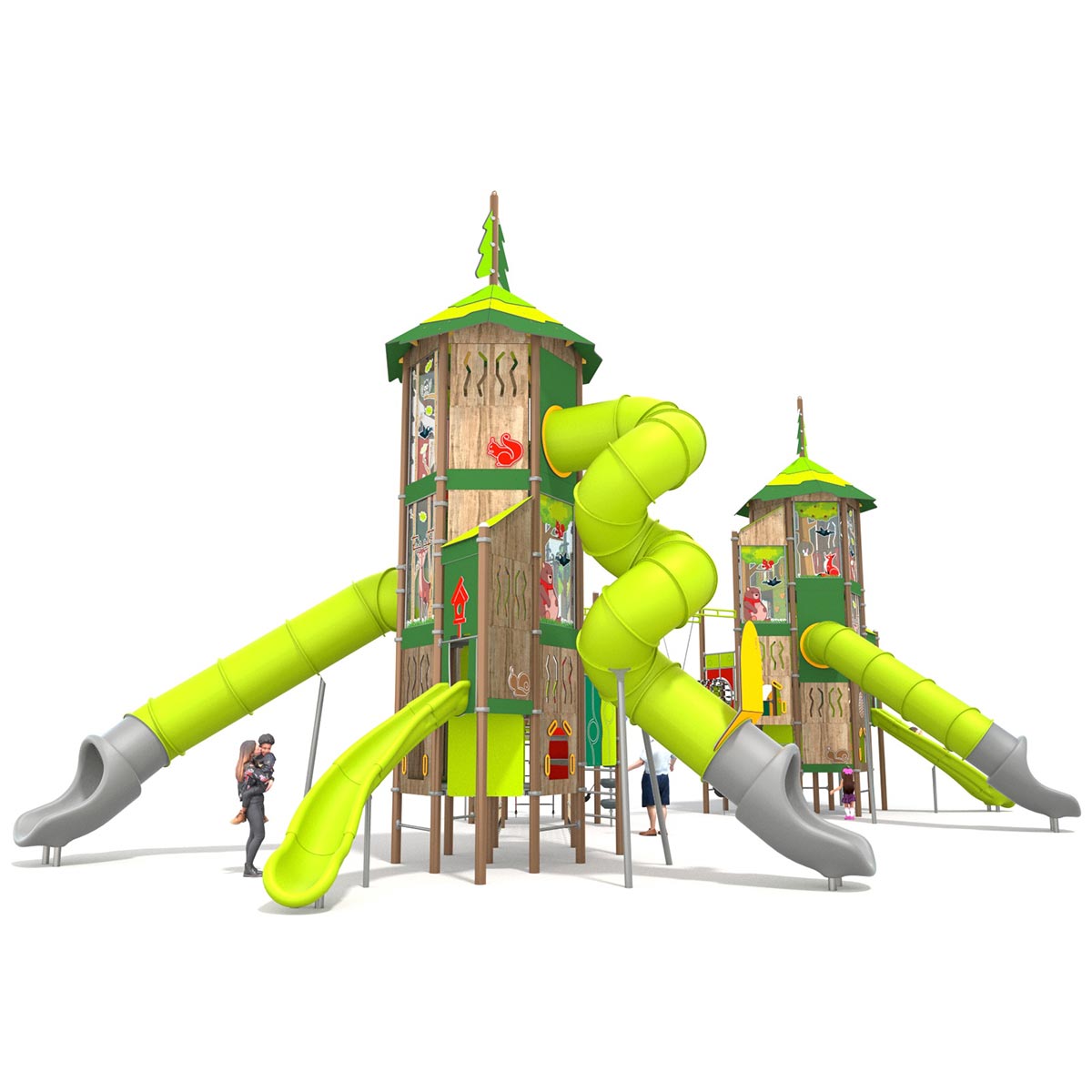 Active klätterställning skog - 3