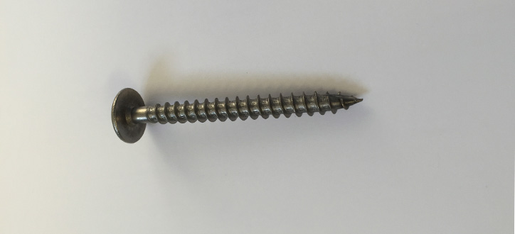 Rustfri spesialskrue