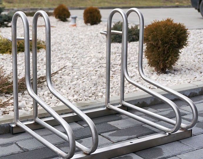 Rustfrit stål cykelstativ 18 - 2
