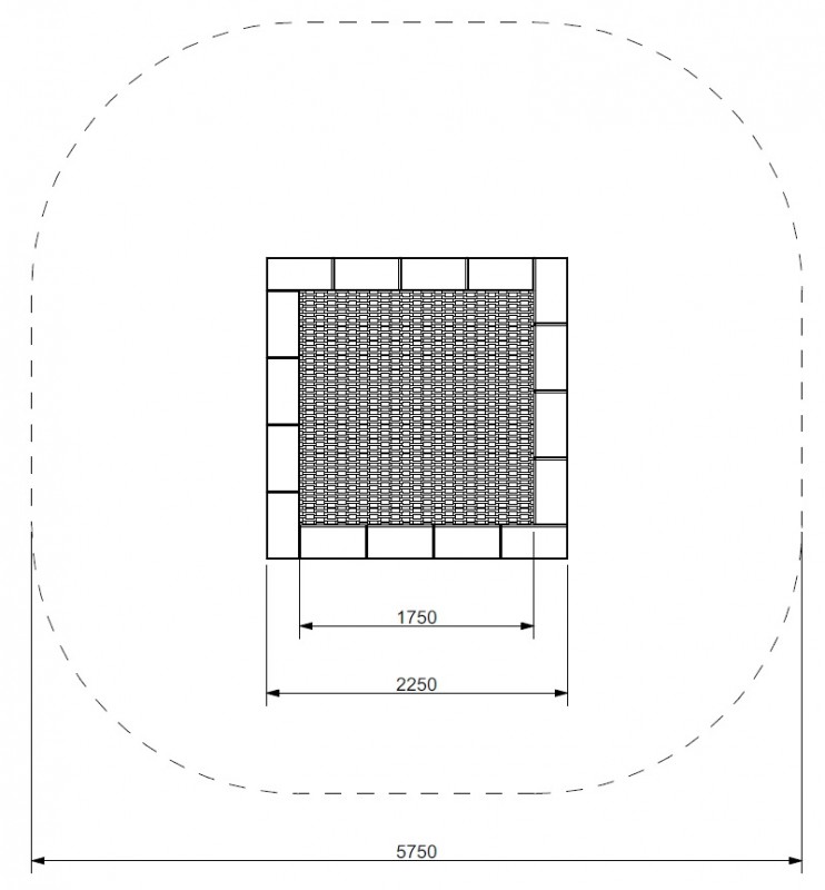 Trampolin PAKO 225 - 3