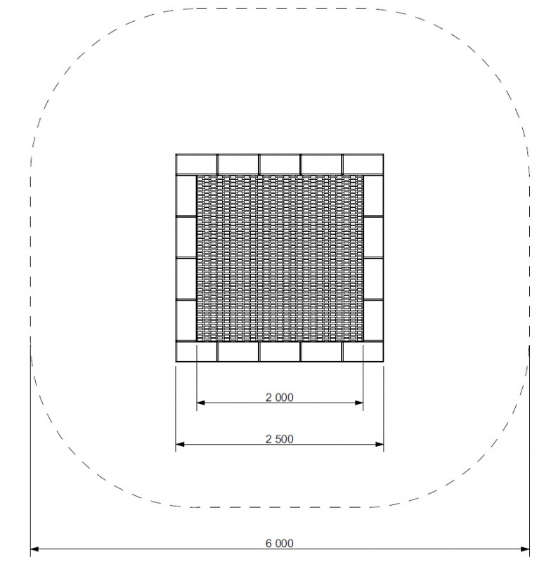 Trampolin PAKO 250 - 3