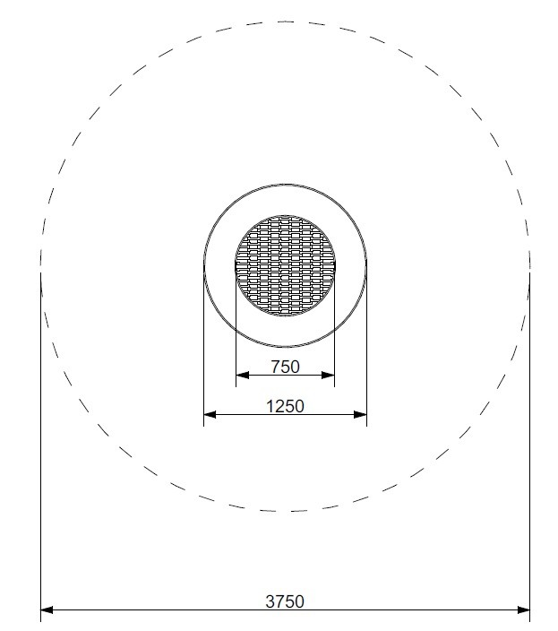 Trampoline RADO 125 - 4
