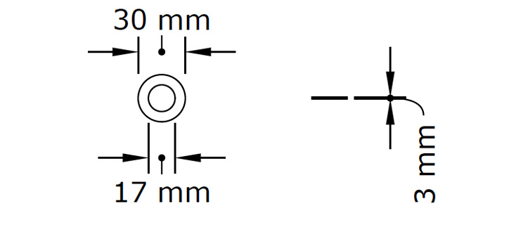 Planskive M16 - 2