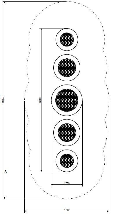 Trampolin TUTO 8 - 4
